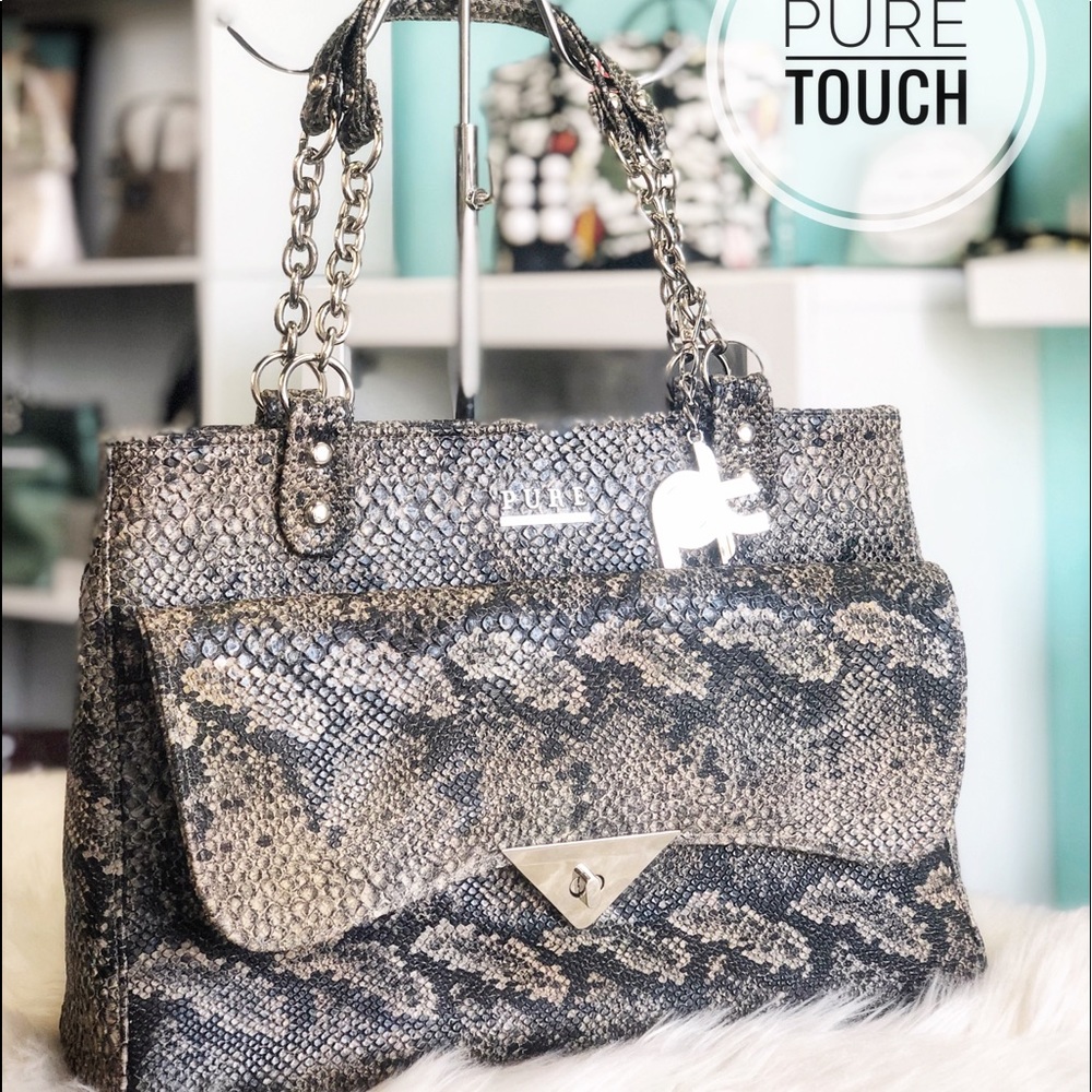 Smame print handbag